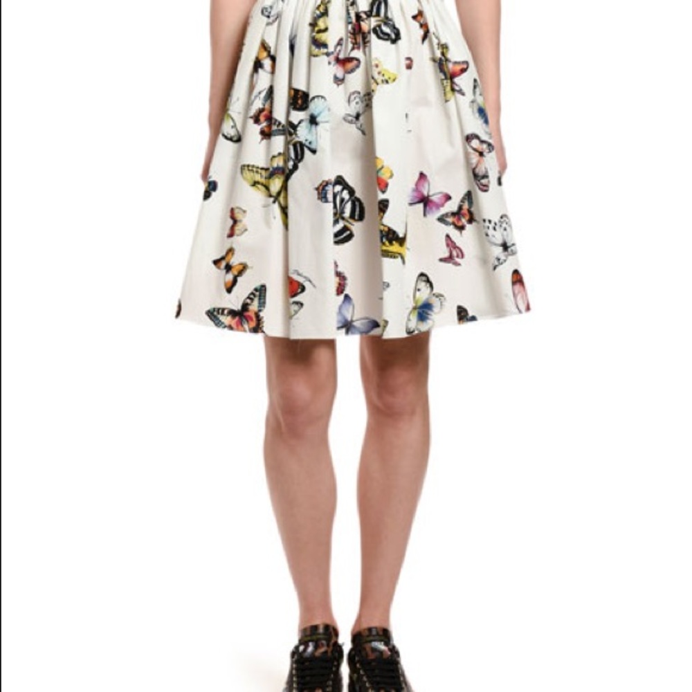GIRLS dolce & gabbana butterfly skirt